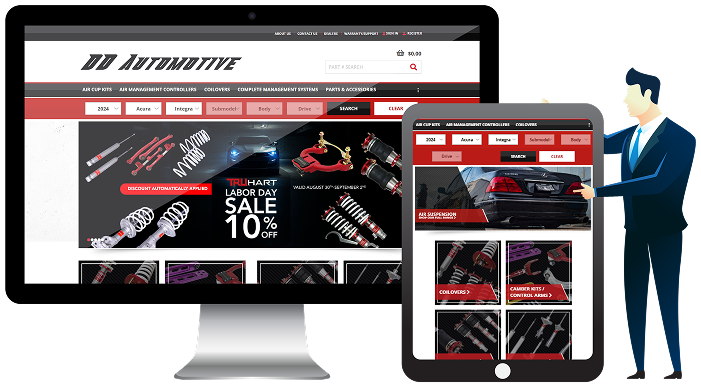 Magento Development Company for Auto Industry