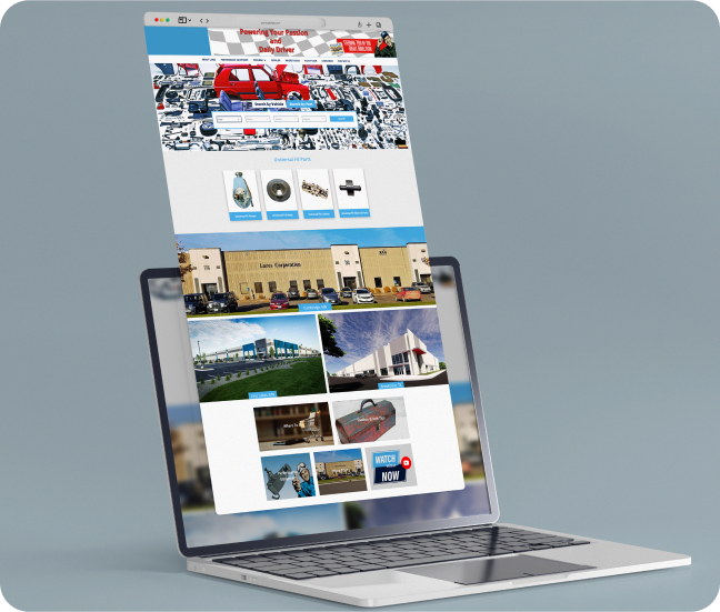 Next-Gen Automotive Website Experience