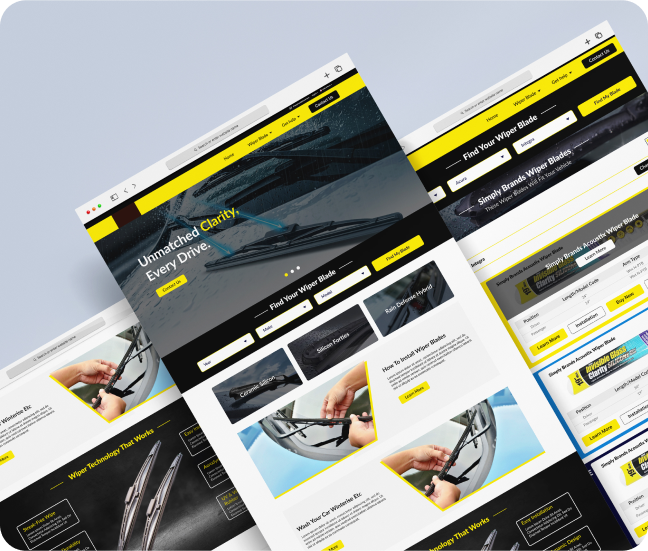 WooCommerce Website Design – Wiper Parts
